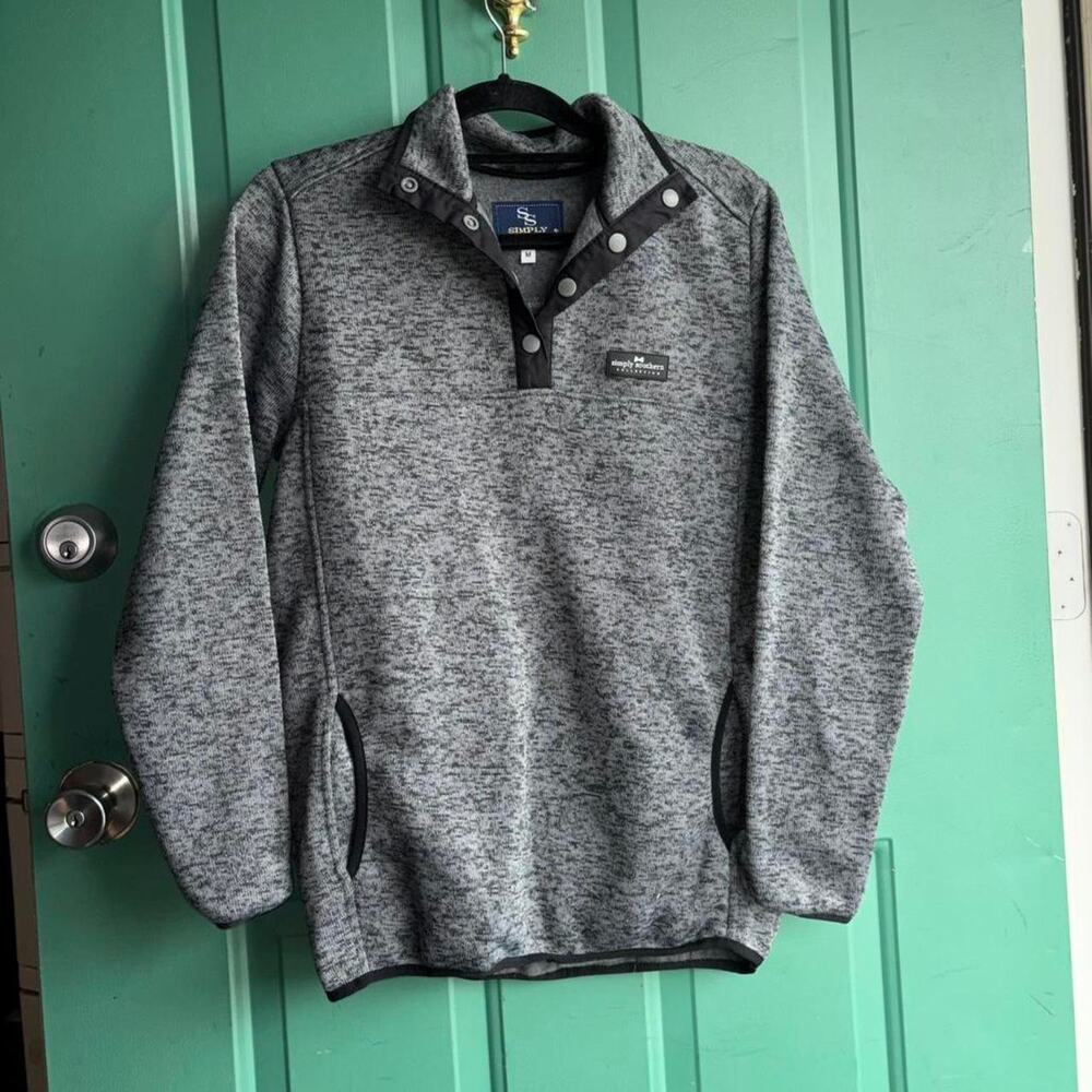 Simply southern medium grey quarter zip